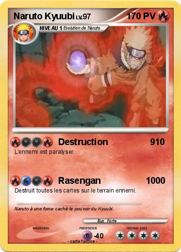 Pokemon Naruto Kyuubi