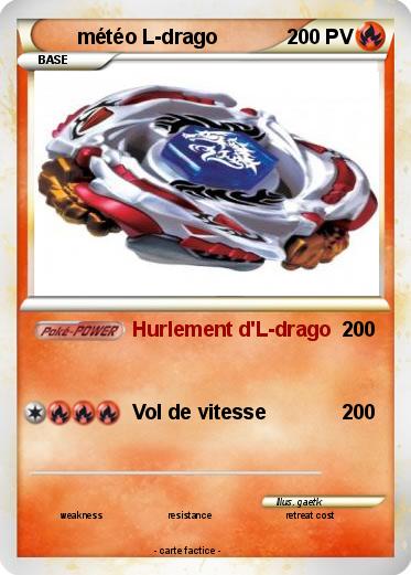 Pokemon météo L-drago