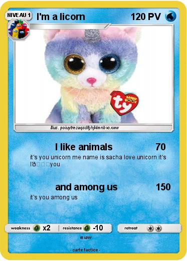 Pokemon I'm a licorn