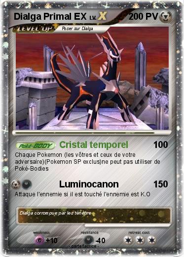 Pokemon Dialga Primal EX