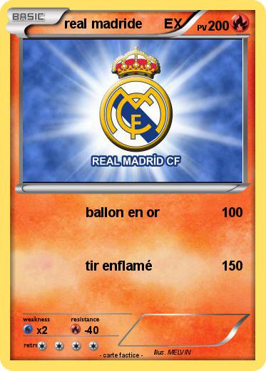 Pokemon real madride      EX