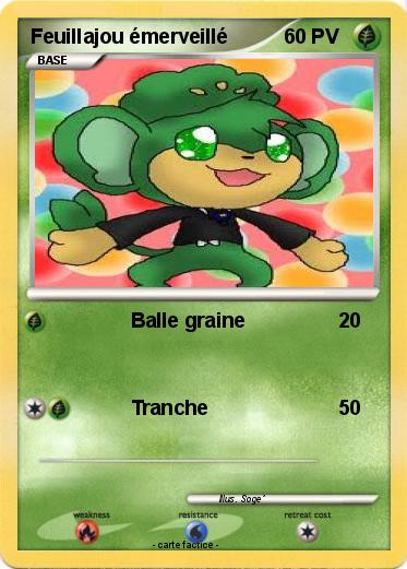 Pokemon Feuillajou émerveillé