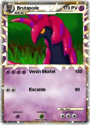 Pokemon Brutapode