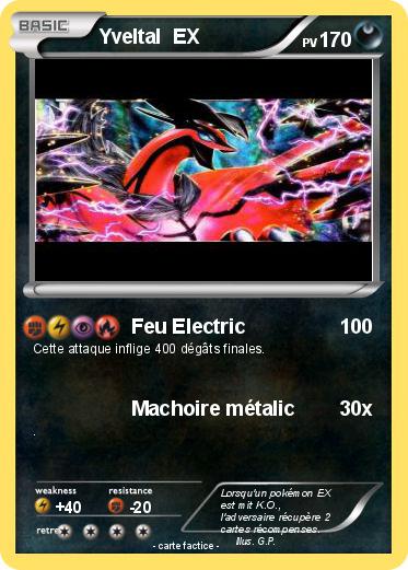 Pokemon Yveltal  EX