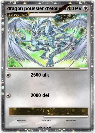Pokemon dragon poussier d'etoile