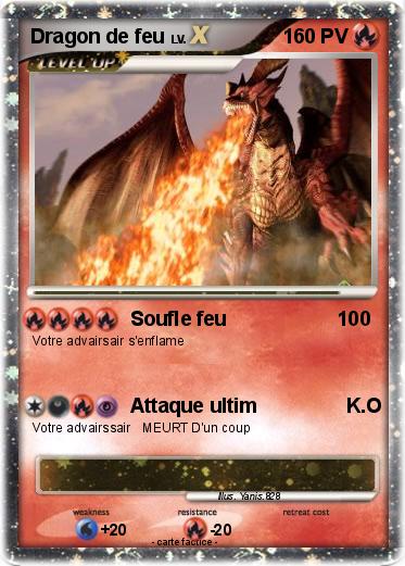 Pokemon Dragon de feu