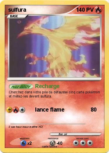 Pokemon sulfura