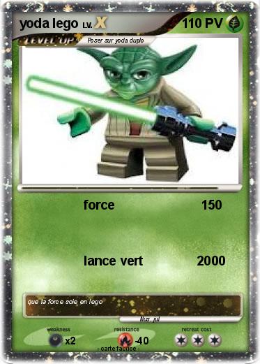 Pokemon yoda lego