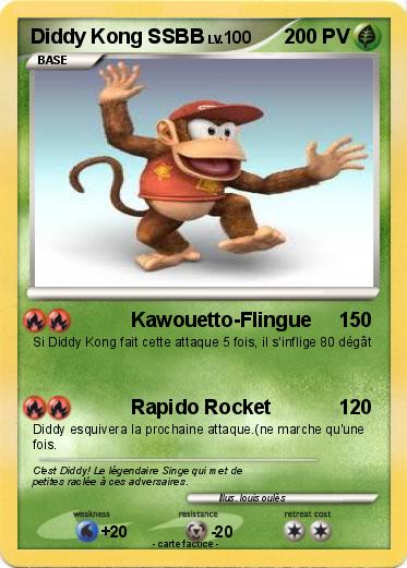 Pokemon Diddy Kong SSBB