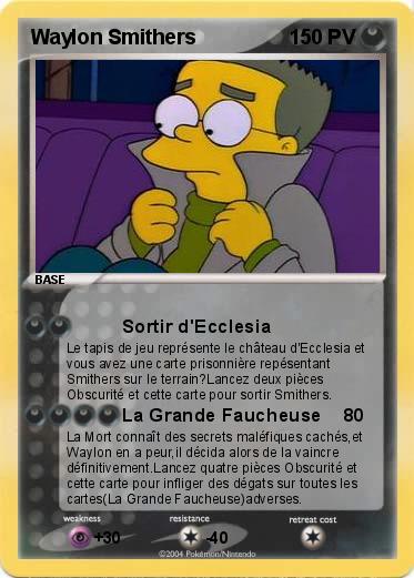 Pokemon Waylon Smithers
