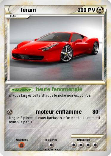 Pokemon ferarri