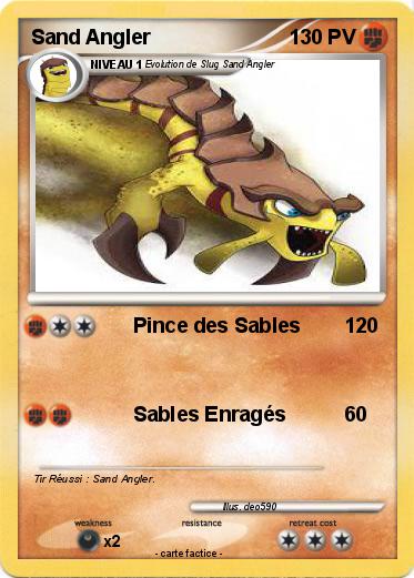 Pokemon Sand Angler
