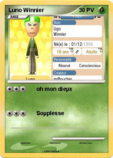 Pokemon Luno Winnier