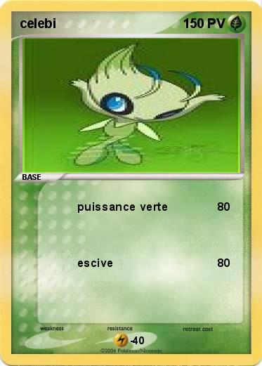 Pokemon celebi