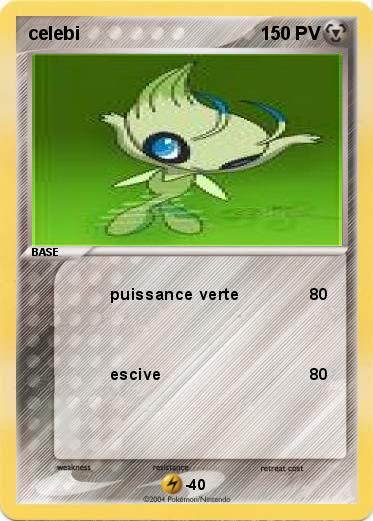 Pokemon celebi