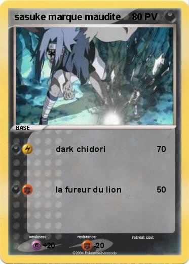 Pokemon sasuke marque maudite