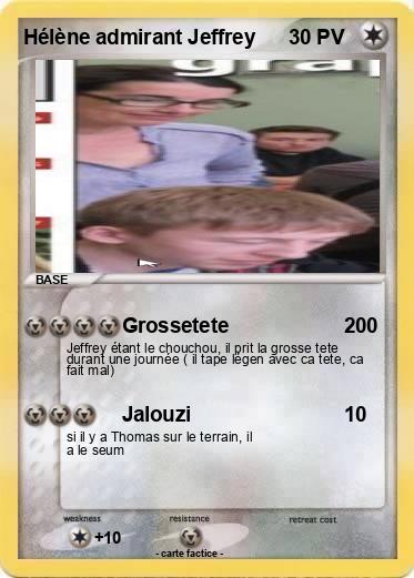 Pokemon Hélène admirant Jeffrey