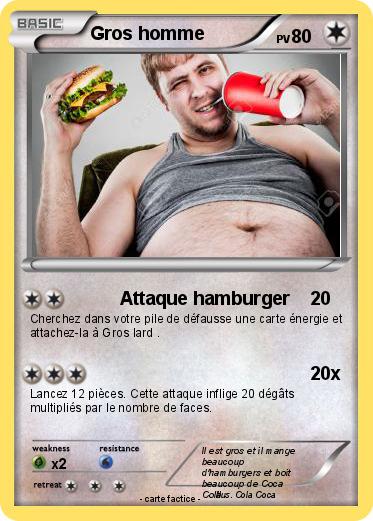 Pokemon Gros homme