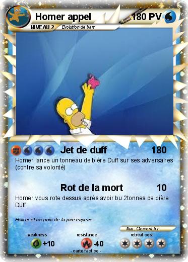 Pokemon Homer appel