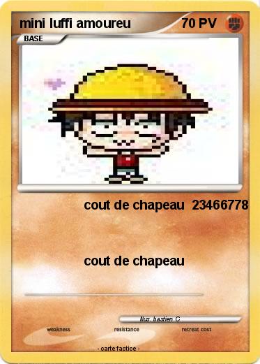 Pokemon mini luffi amoureu