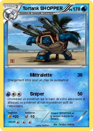 Pokemon Tortank SHOPPER