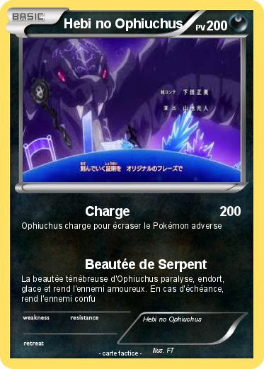 Pokemon Hebi no Ophiuchus