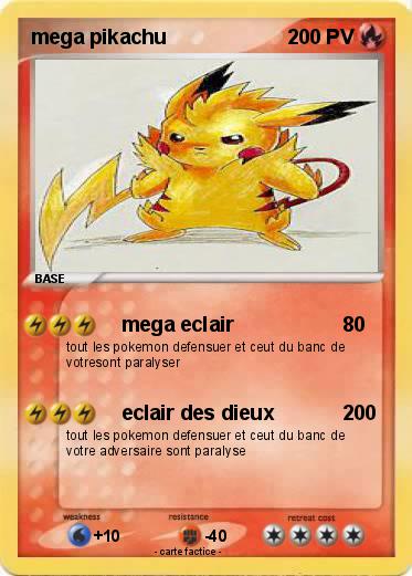 Pokemon mega pikachu