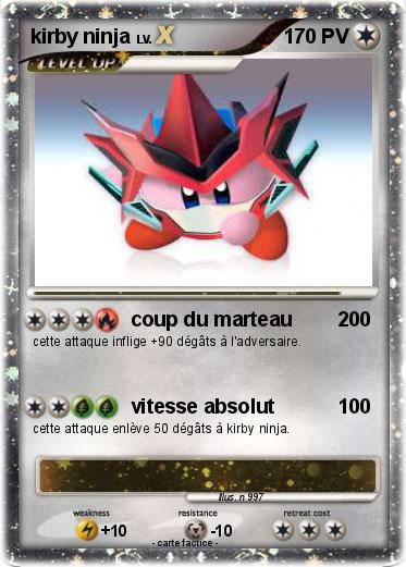 Pokemon kirby ninja