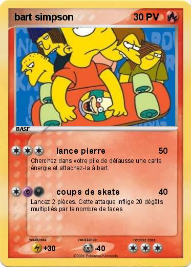 Pokemon bart simpson