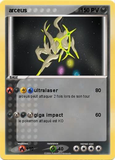 Pokemon arceus