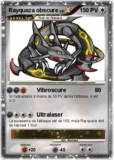 Pokemon Rayquaza obscure