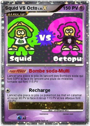 Pokemon Squid VS Octo