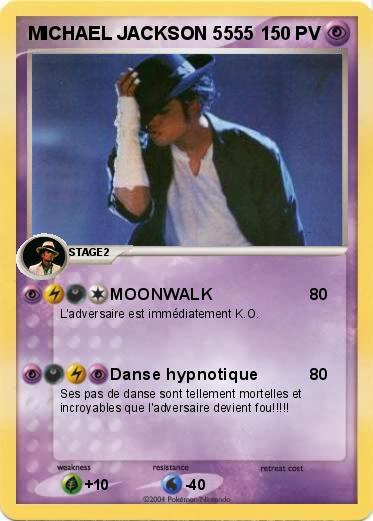 Pokemon MICHAEL JACKSON 5555
