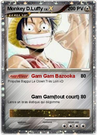 Pokemon Monkey D.Luffy