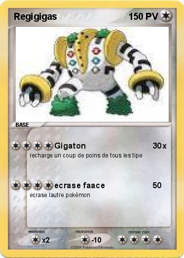 Pokemon Regigigas