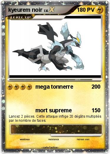 Pokemon kyeurem noir