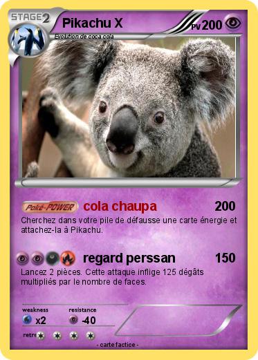 Pokemon Pikachu X