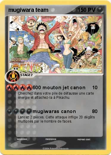Pokemon mugiwara team