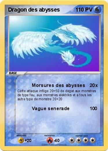 Pokemon Dragon des abysses