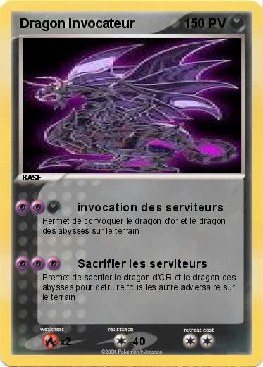 Pokemon Dragon invocateur