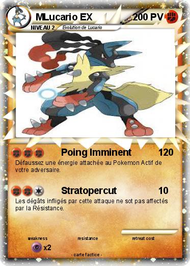 Pokemon MLucario EX