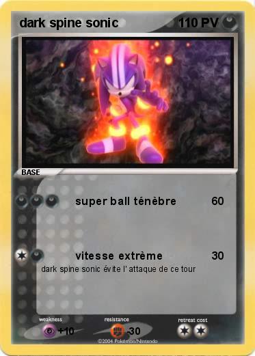 Pokemon dark spine sonic