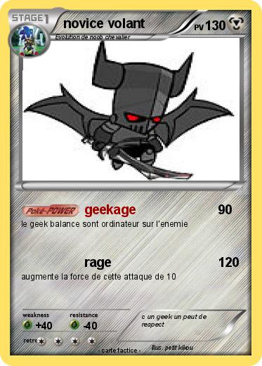 Pokemon novice volant