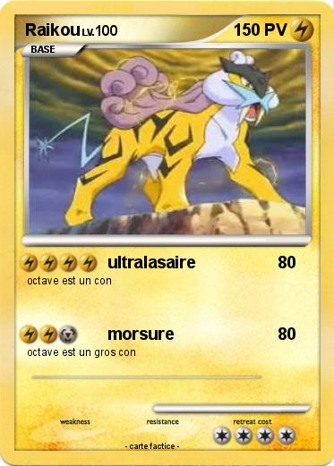 Pokemon Raikou