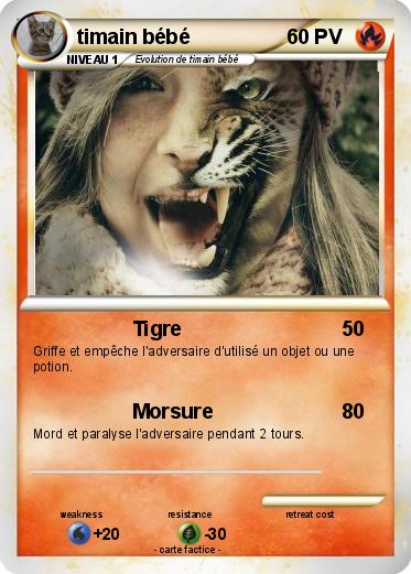 Pokemon timain bébé