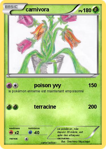 Pokemon carnivora