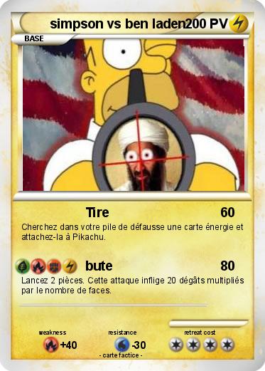 Pokemon simpson vs ben laden