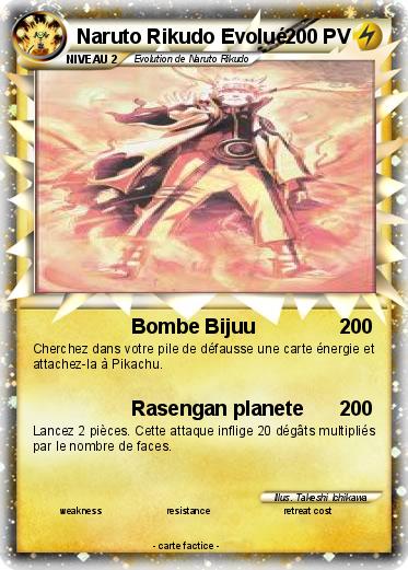 Pokemon Naruto Rikudo Evolué