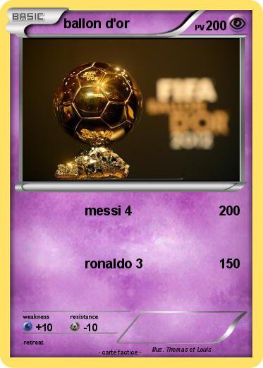 Pokemon ballon d'or