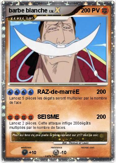 Pokemon barbe blanche